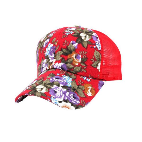 

women summer hats small floral hatbaseball cap spring and summer travel sunscreen visor femme baseball cap adjustable, Blue;gray