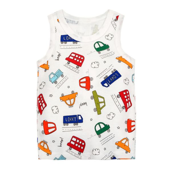 

multi-color 1-4y children's t shirt boys t-shirt baby clothing little girl summer sleeveless shirt tees cotton solid casual kids clothe, Blue