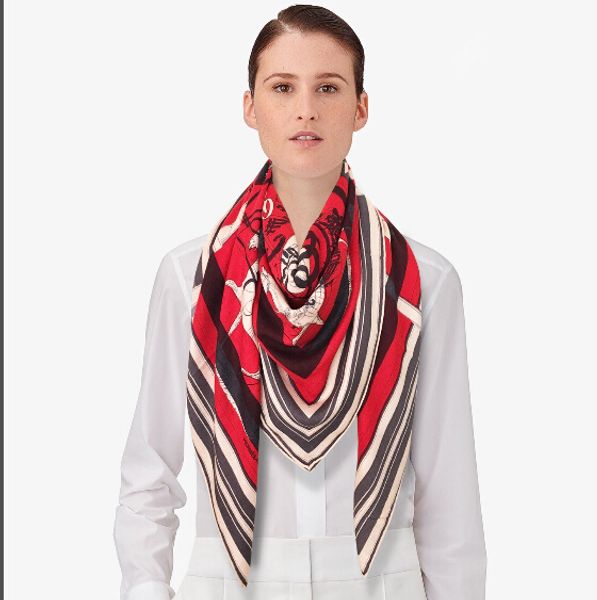 

scarf women wool red royal carriage shawl 140*140cm cape fashion for winter plaid scarf, Blue;gray