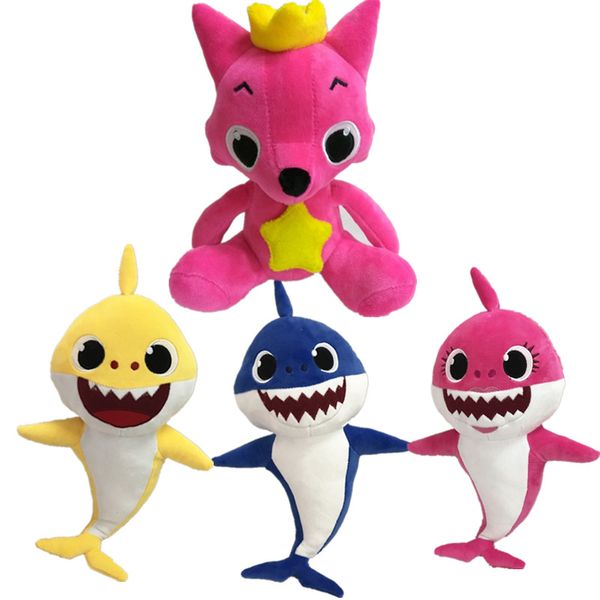 

Cartoon PinkFong Plush Toys Toy Sharks Dolls Children Baby Animal Toys