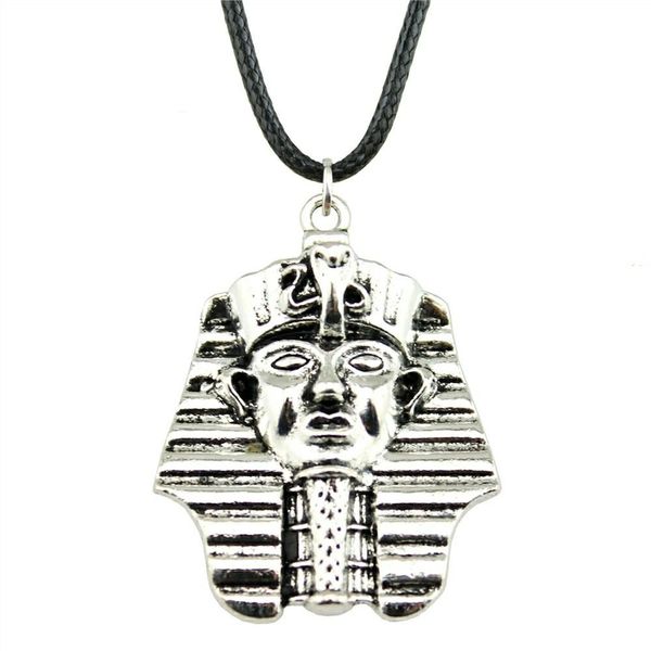 

wysiwyg 5 шт. кожа цепи ожерелья подвески колье воротник женщины ожерелье ювелирные изделия египетский фараон 36x28mm n6-b11750, Golden;silver