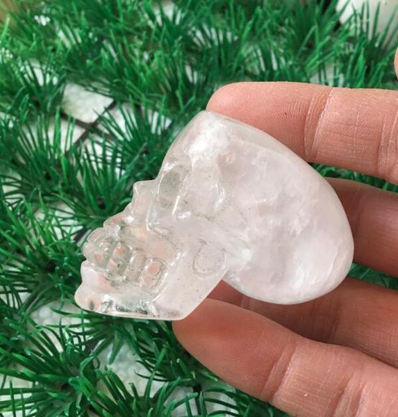 

natural fine crystal pyramid gemstone art decoration clear natural quartz merkaba star carved healing 65mm, Black