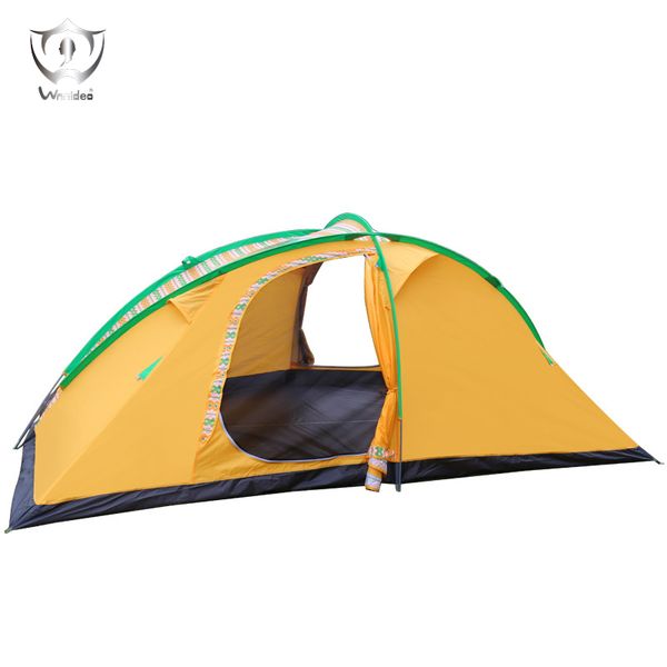 Camp Solutions Outdoor Backpacking 4 6 Person Tent Orange Outdoor