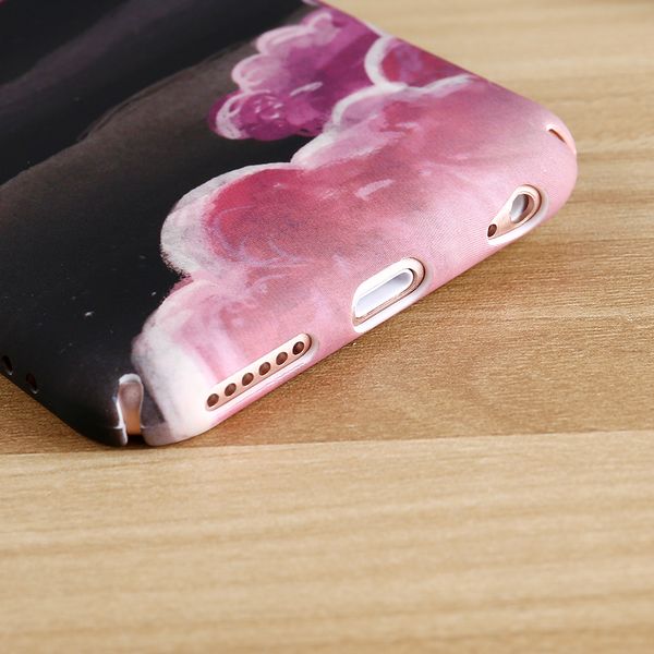 

latest space moon plane for iphone designer phone case matte feeling hard pc phone case back cover for iphone 8 plus case