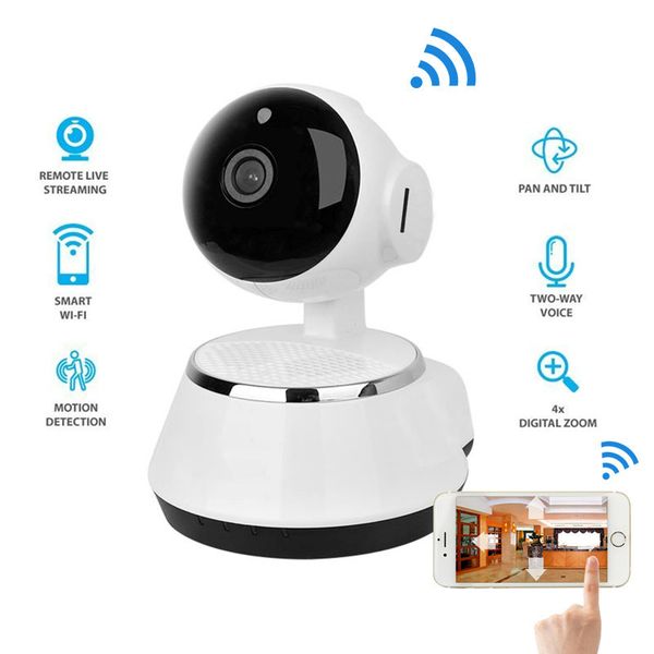 

2018 высокое качество беспроводной ip-камеры ax003 wifi 720p cctv главная безопасности cam wifi ip-камера белый поддержка микрофон p2p беспл