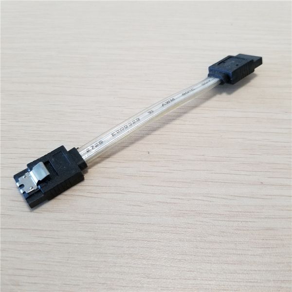 

10 pcs/lot ultrashort sas cable sata3 hard drive data cable straight adapter 10cm