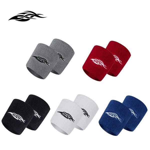 

sports safety elastic wristband support wrist wraps bandages brace for gym fitness weightlifting powerlifting basketball tennis, Black;red