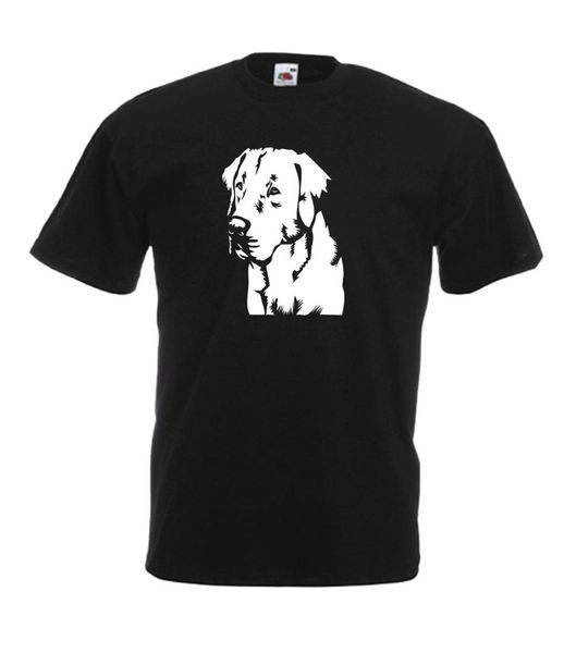 

labrador retriever pet puppy dog xmas birthday gift idea mens womens t shirt top, White;black