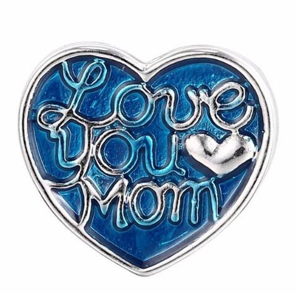 

30pcs/lot diy noosa watches love you mum snap button fit 18mm buttons snap jewelry for snap bracelet necklace ginger jewelry, Bronze;silver