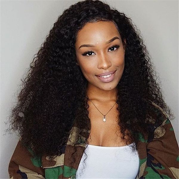

brazilian lace front wig curly human hair wigs. lace front human hair wigs for black woman, kinky curly human lace front wigs, Black;brown