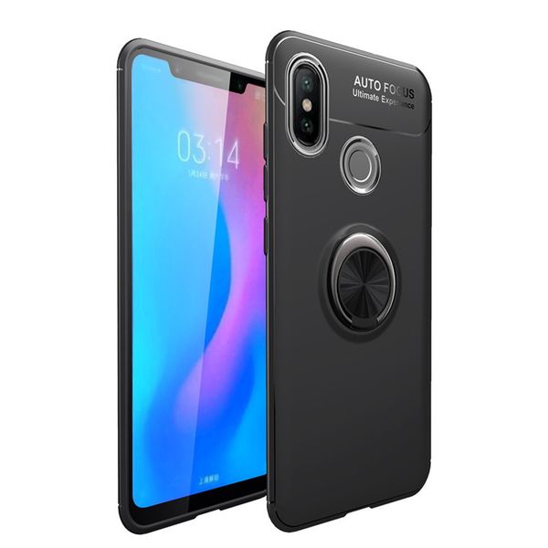 Магнитное кольцо стенд телефон Case для XIAOMI Mi 8 6 6X 5X Max 2 3 MIX 2S Anti-Drop Protection полное покрытие автомобильный держатель Case