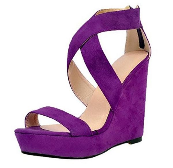 

2018 new fashion shoes sandals wedges platform high heels sandals woman sandalias trendy party designer shoes women, Black