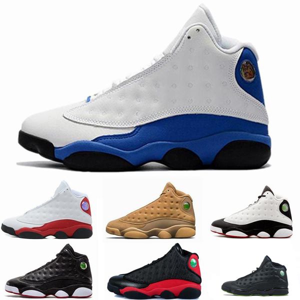 

mens 13 13s black cat hyper royal olive wheat gs bordeaux dmp chicago men women basketball shoes 13s sports sneaker, White;red