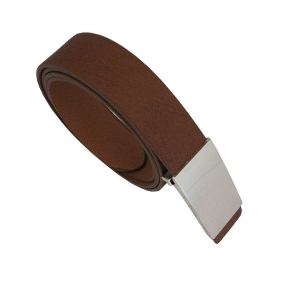 

men belt automatic buckle leather belt men vintage waist strap buckle cinturones para hombre ceinture homme a9, Black;brown
