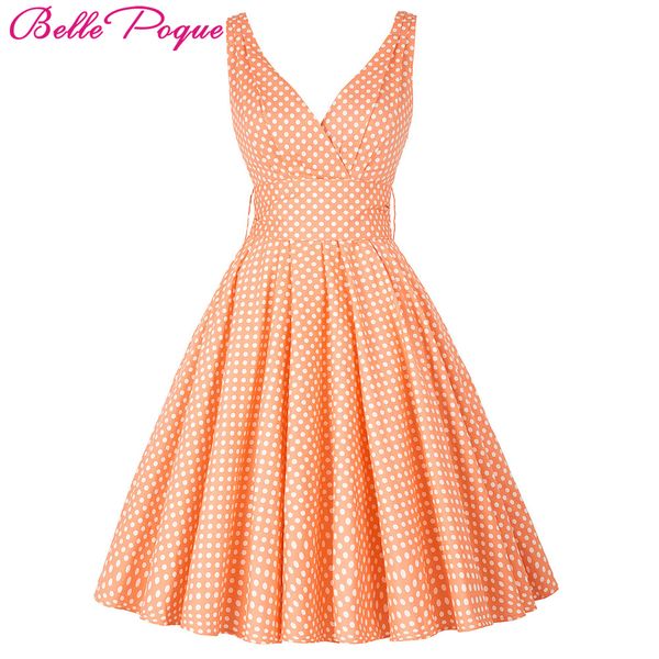 Großhandel Großhandel Womens Sommerkleider 2018 Frauen Maggie Tang 50er Jahre 60er Jahre Robe Vintage Retro Pin Up Swing Polka Dot Tee Rockabilly Großhandel Großhandel Womens Sommerkleider 2018 Frauen Maggie Tang 50er Jahre 60er Jahre Robe Vintage Retro Pin Up Swing Polka Dot Tee Rockabilly