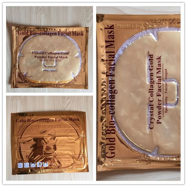 

Top Selling Gold Bio-Collagen Facial Mask Face Mask Crystal Gold Powder Collagen Facial Mask Moisturizing Beauty Skin Care Products