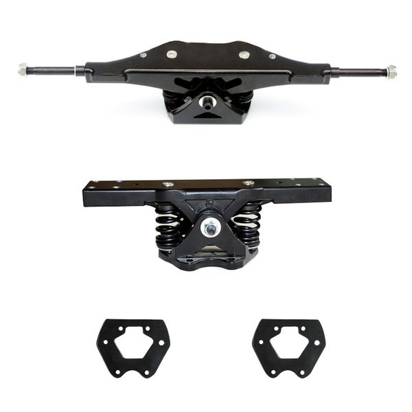 

11inch electric skateboard truck two drive & four drive electric skateboard truck riserpad kit 10" brushless hub motor wheel