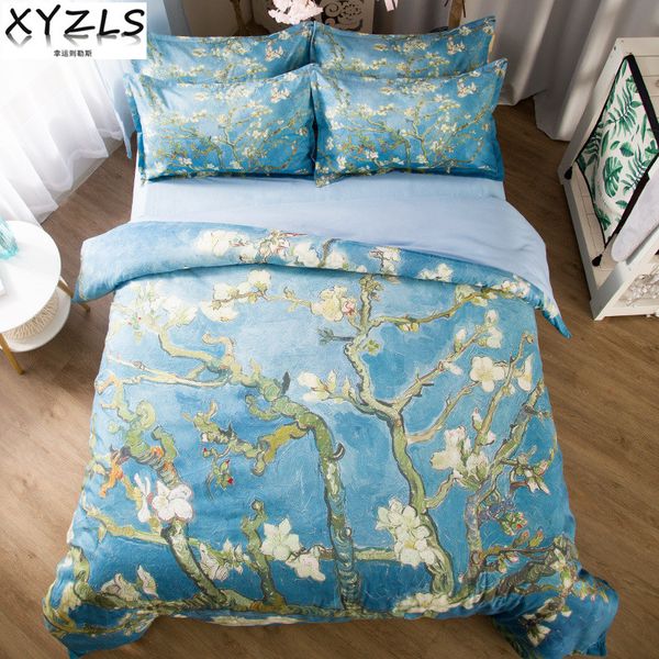 

xyzls van gogh painting us/au/uk  bedding set classic single king full twin bedding kit abstract painting duvet cover sets