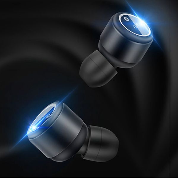 

new tws wireless earphone double bluetooth 5.0 headset with siri voice assistant dual sound chamber bluetooth 3d stereo surround hifi