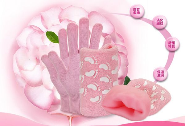 

spa silica gel glove moisturizing glove crack prevention glove beauty make-up cosmetology gloves ing