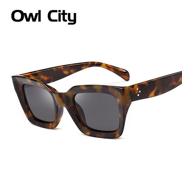 

rectangle sunglasses women brand pc frame gradient lens classic rivet shades female male fashion eyewear uv400, White;black