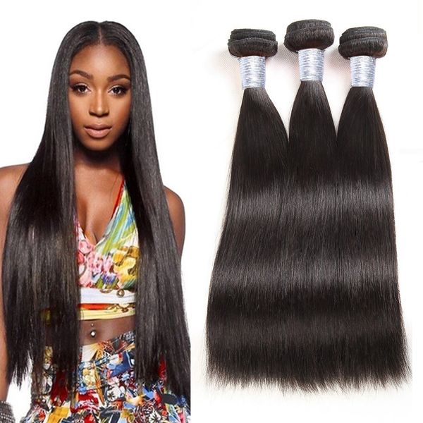 

Unproce ed brazilian virgin human hair bundle peruvian traight hair weave 3pc lot 8 quot 30 quot 1b oft malay ian remy weaving hair