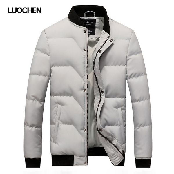 

winter new men's jacket casual solid color men's cotton fashion clothing warm jacket qc--a533-sh3769, Black