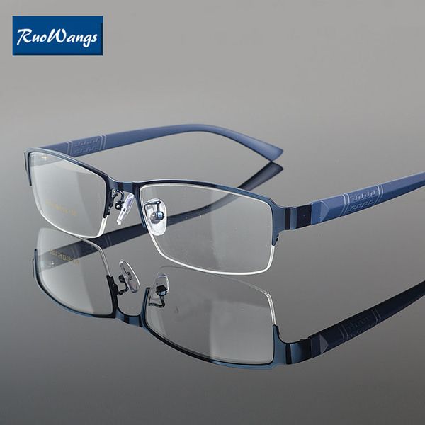 

ruowangs men women eyeglass myopia glasses frame eyeglasses optical glasses frame spectacle prescription women eye, Silver