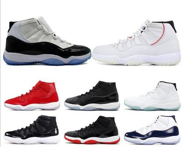 

2019 11s Мужская баскетбольная обувь Platinum Tint CAP AND GOWN concord 45 мужчины женщины кроссовки