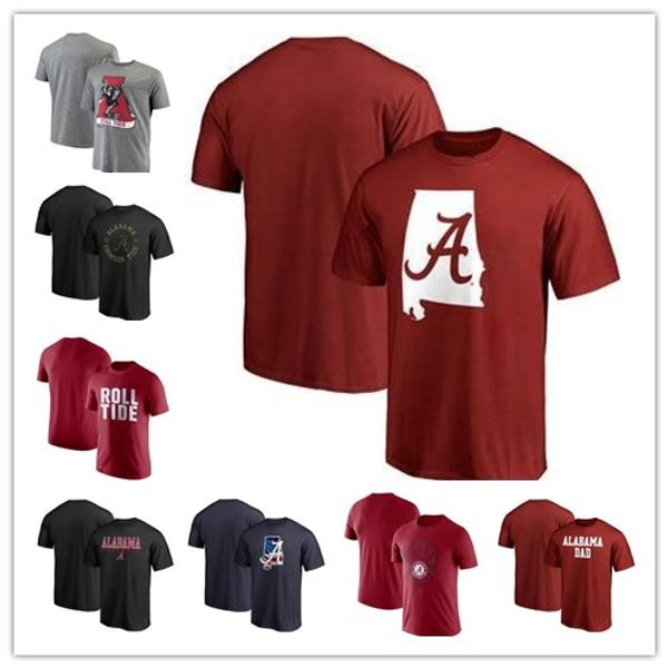 

T-Shirt Alabama Crimson Tide 2018 Fanatics Branded Midnight Mascot Neutral Zone T-Shirt size S-3XL free shipping
