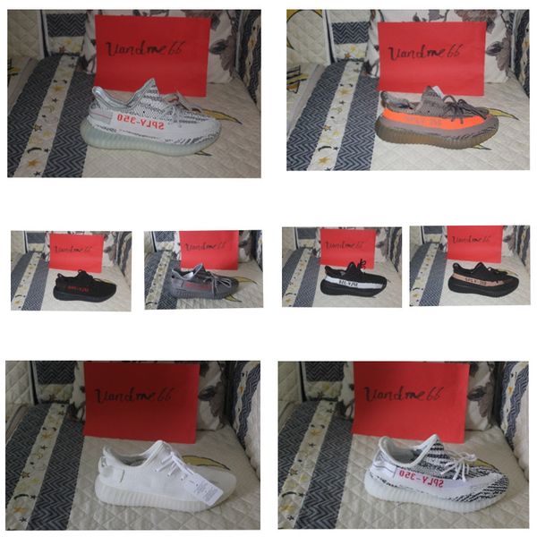 

350 V2 Zebra Cp9654 Beluga 2.0 AH2203 Orange Grey Bred CP9652 2018 Top Quality Fashion Running Shoes Kanye West Sneaker