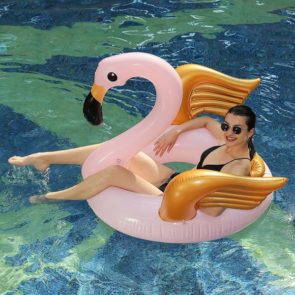 

140cm inflatable swimming float inflatable air mattress swimming pool for adults accessories summer toys ring