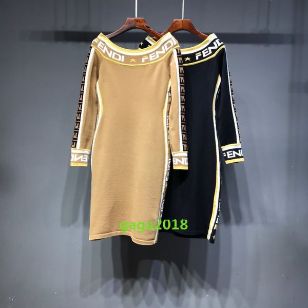 

Women girl off the houlder maxi midi dre with long leeve fitted central lit jer eyi dre lim gown tone port hirt weater