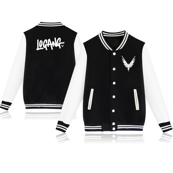 Logan Paul LOGANG Maverick Mens Hoodie Casual Loose pullover Sweatshirt jacket