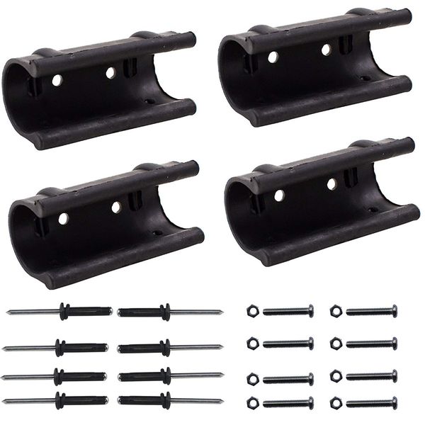 

kayak paddle clip paddle keeper holder -4/pk - w screws and rivets