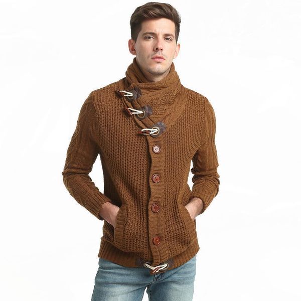 

2018 men's fashion knitted hoodies sweatshirts, Black