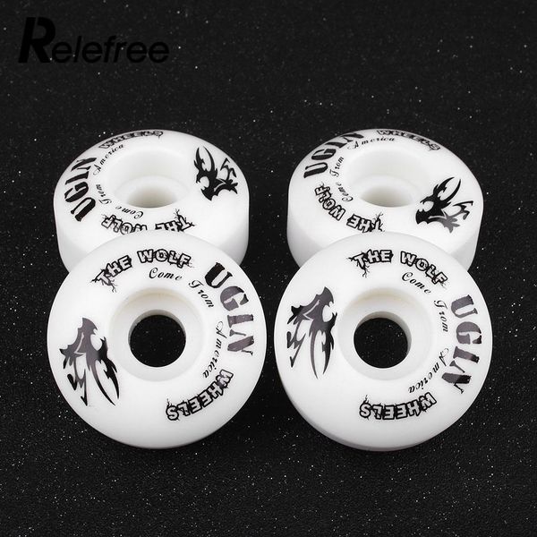 

skateboard whee pro pu 52mm white anti necessity skater dedicated