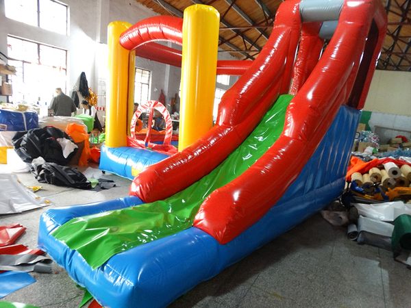 

new design inflatable outdoor playground /inflatable bouncer combo for kids