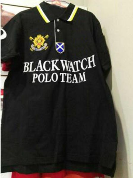 black watch polo team shirt