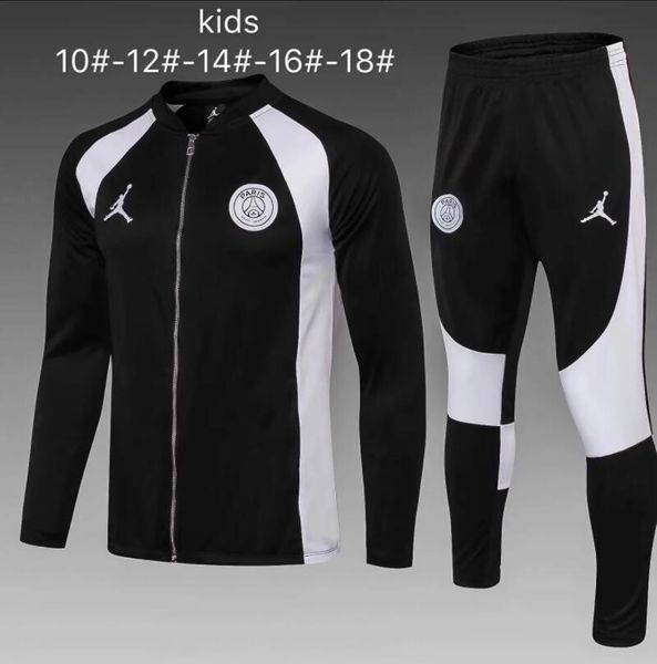 

TOP2018 19 KIDS Jordam PSG Sweater Suit Champions League Survetement PSG MBAPPE football jackets POGBA kids Soccer tracksuit