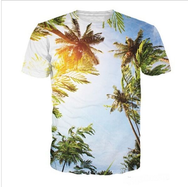 

3d t-shirt men/women fashion hip hop round collar summer tees, White;black