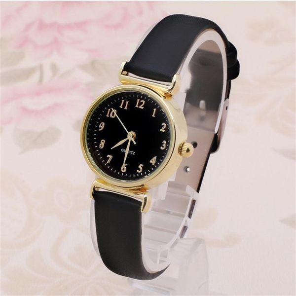 

ultra slim casual watch relojer feminino strap watch wrist men's quartz leather strap analog watches femme, Slivery;brown