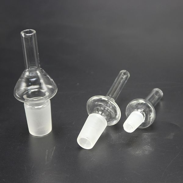 P002 Accessorio per pipa da fumo 10mm 14mm 19mm Borosilicato Dabber Nail Dab Rig Ash Catcher Bubbler Pipes Glass Water Bong Accessori