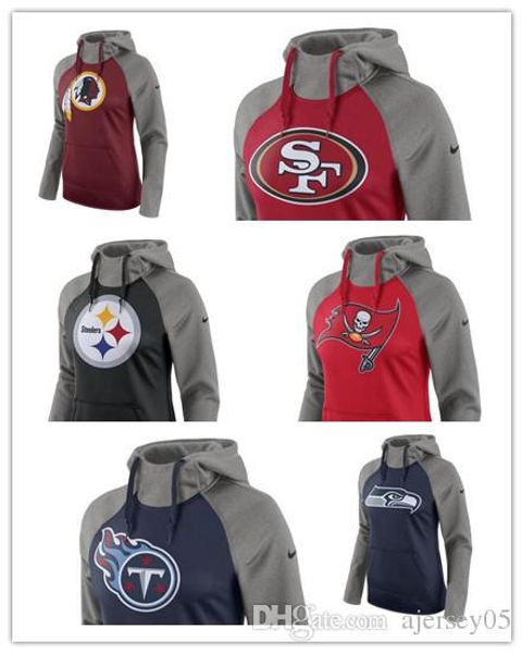 

Steeler 49er eahawk buccaneer titan red kin women 039 all time raglan pullover performance hoodie burgundy heathered gray weat hi, Blue;black