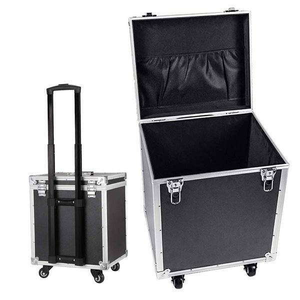 

rolling luggage engineering/instrument box portable toolbox suitcase wheels multifunction trolley travel bag
