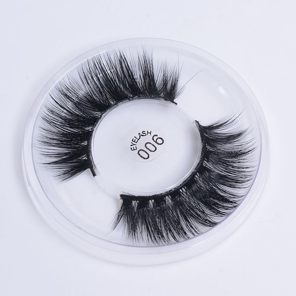 

3d ilk eyela he cri cro handmade fal e eyela he 3d trip ilk la he thick faux mink eyela he makeup 006