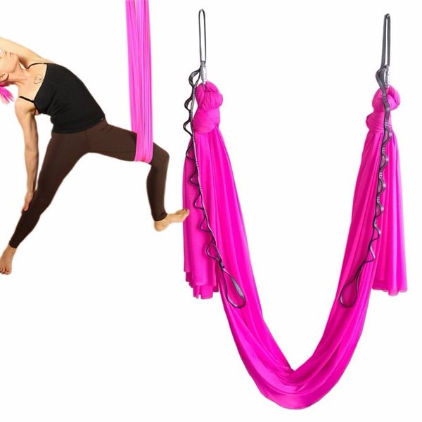 

yoga flying swing anti-gravity yoga hammock fabric aerial traction device hammock equipment for pilates body shaping