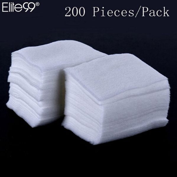 

nail clean wipes cotton paper 2000pcs/pack nail art wipes lint paper pad polish cleaner remover manicure