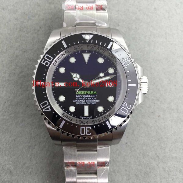 

N factory v7 ver ion 44mm ea dweller 116660 d blue ceramic lumine cent wi eta 2836 movement automatic men watch watche