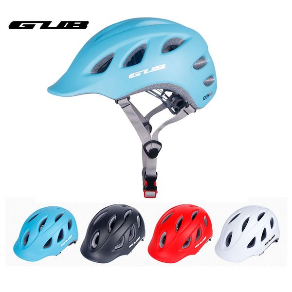 

gub ultralight integrally-molded bicycle helmet 18 air vents bike riding safety cap men women 57-60cm bicycle helmet